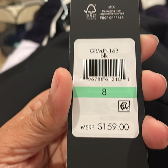 Karl Lagerfeld Black Suit Jacket. New with tags on. - Picture 5 of 5